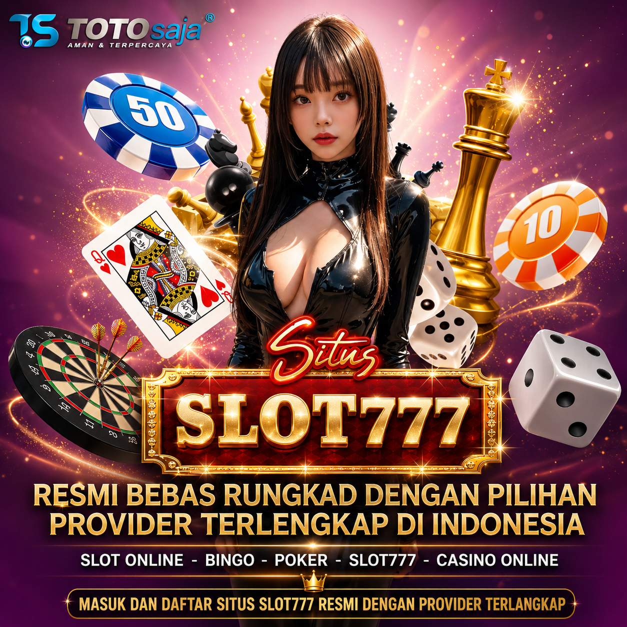 TOTOSAJA | Situs Slot777 Resmi Bebas Rungkad Dengan Pilihan Provider Terlengkap di Indonesia
